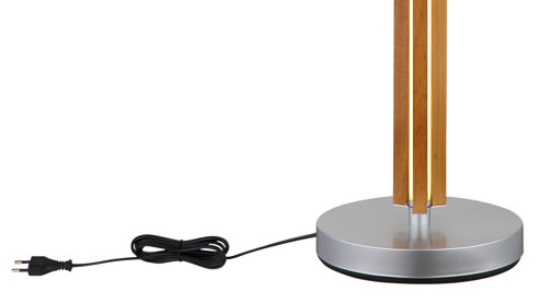 Stehleuchte Globo lighting aus Holz in Holzfarben GLOBO Lampen Serie Taugus - Stehlampe Leinen & Holz - Höhe ca. 145 cm