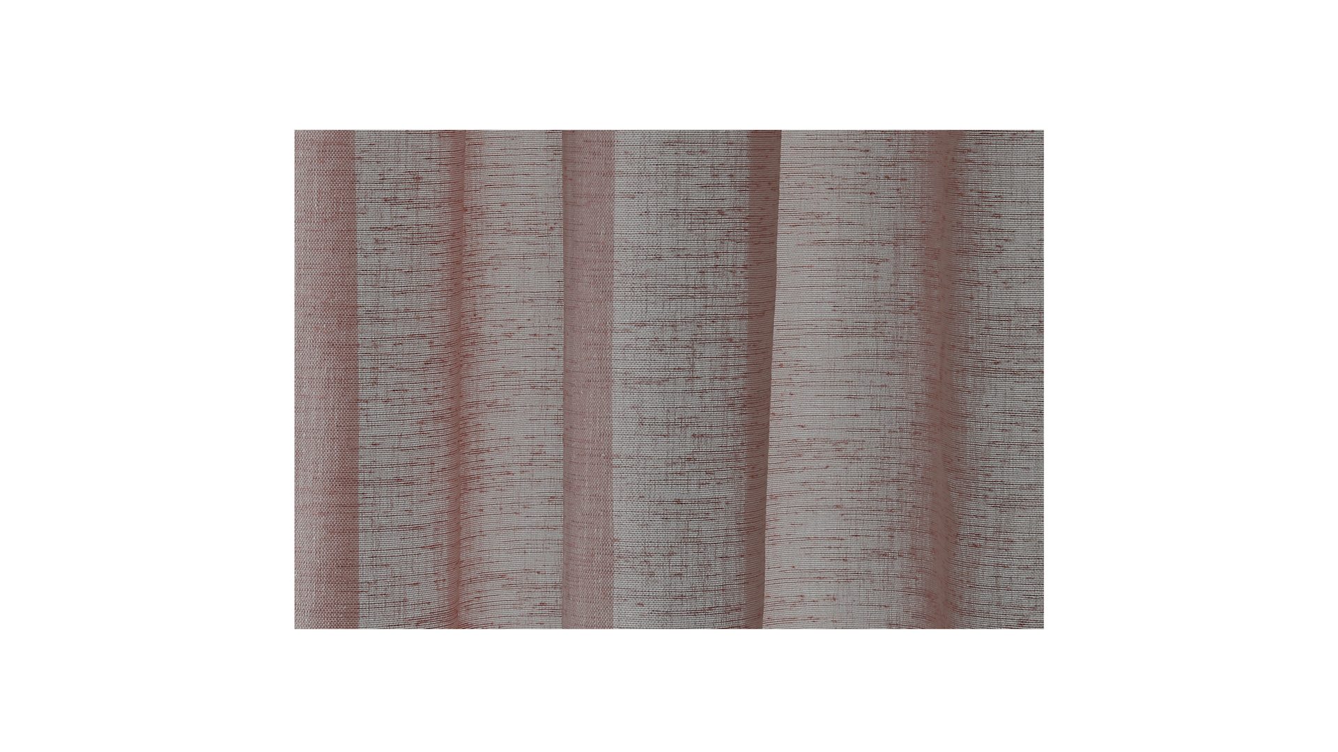 Schlaufenschal Indes fuggerhaus aus Stoff in Pastell HOMING Schlaufenschal Oskar rose meliert – ca. 140 x 245 cm