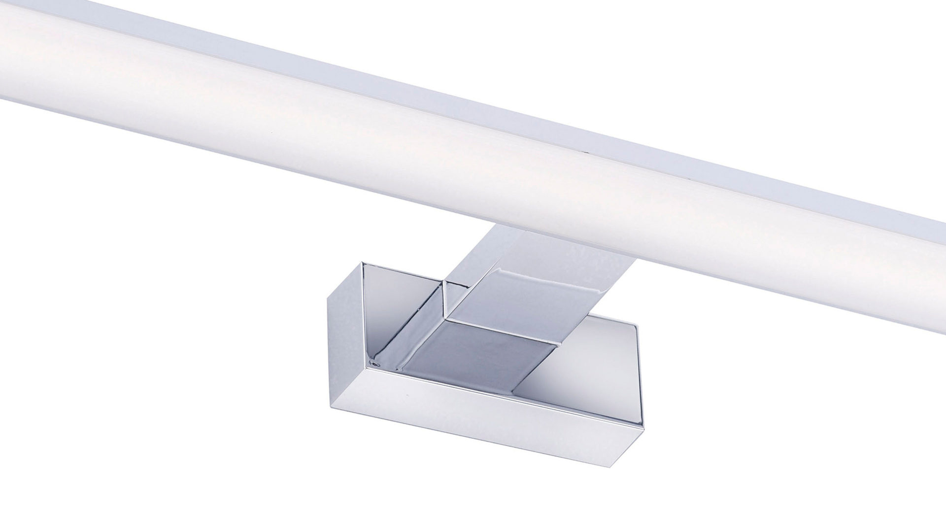 Aufbauleuchte Just light. (leuchtendirekt) aus Metall in Metallfarben JUST LIGHT. Spiegellampe Mattis Metall & Acryl – Länge ca. 60 cm