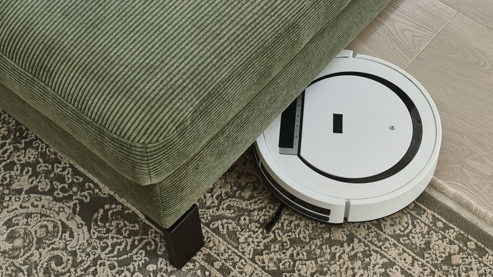 Polsterhocker SOFAkultur aus Stoff in Grün SOFAkultur Programm SK 239 - Polsterhocker olivgrüner Feincord & schwarze Metallfüße 192 - ca. 90 x 60 cm