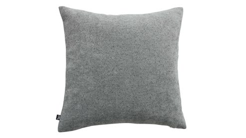 Kissenbezug /-hülle Interliving aus Stoff in Hellgrau Interliving Kissen Serie 9124 - Kissenhülle graue Chenille - ca. 50 x 50 cm
