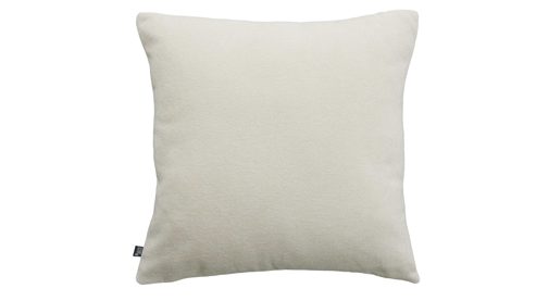Kissenbezug /-hülle Interliving aus Stoff in Weiß Interliving Kissen Serie 9124 - Kissenhülle weiße Chenille - ca. 50 x 50 cm