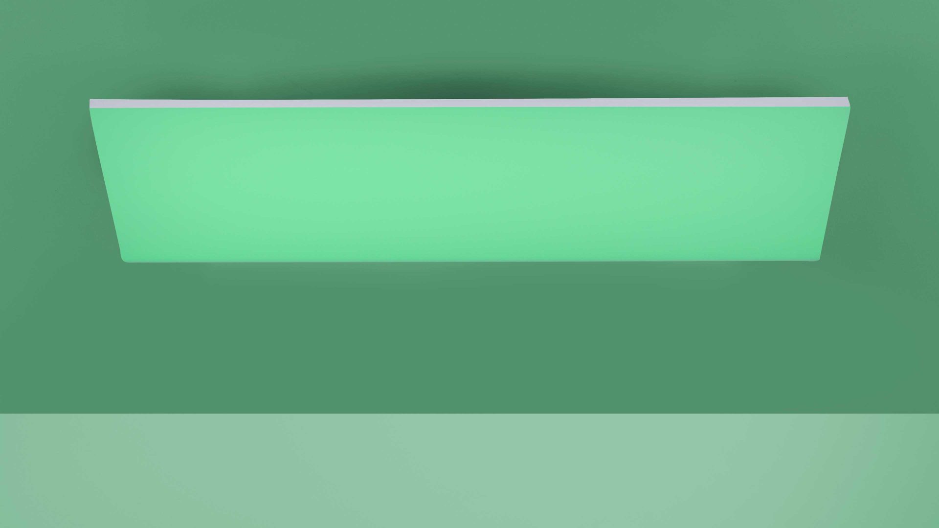 Deckenleuchte Paul neuhaus aus Kunststoff in Weiß Paul Neuhaus Deckenlampe Q®-FRAMELESS mattweißer Kunststoff – Länge ca. 60 cm