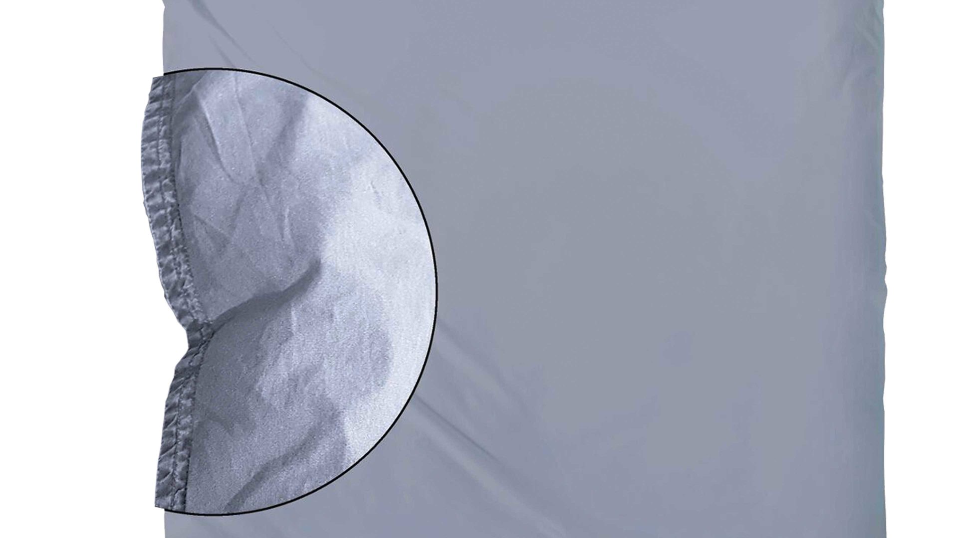 Bettwäsche-Set H. g. hahn haustextilien® aus Stoff in Blau HAHN Bettwäsche-Set Stone Washed denimblaue Baumwolle – dreiteilig, ca. 240 x 220 cm