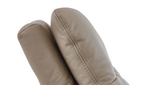 Liege W.schillig i. i. aus Leder in Hellbraun W.SCHILLIG Polsterserie Daily Dreams - Liege mit Kopfteilverstellung stonefarbenes Leder Z73-21 - Breite ca. 75 cm