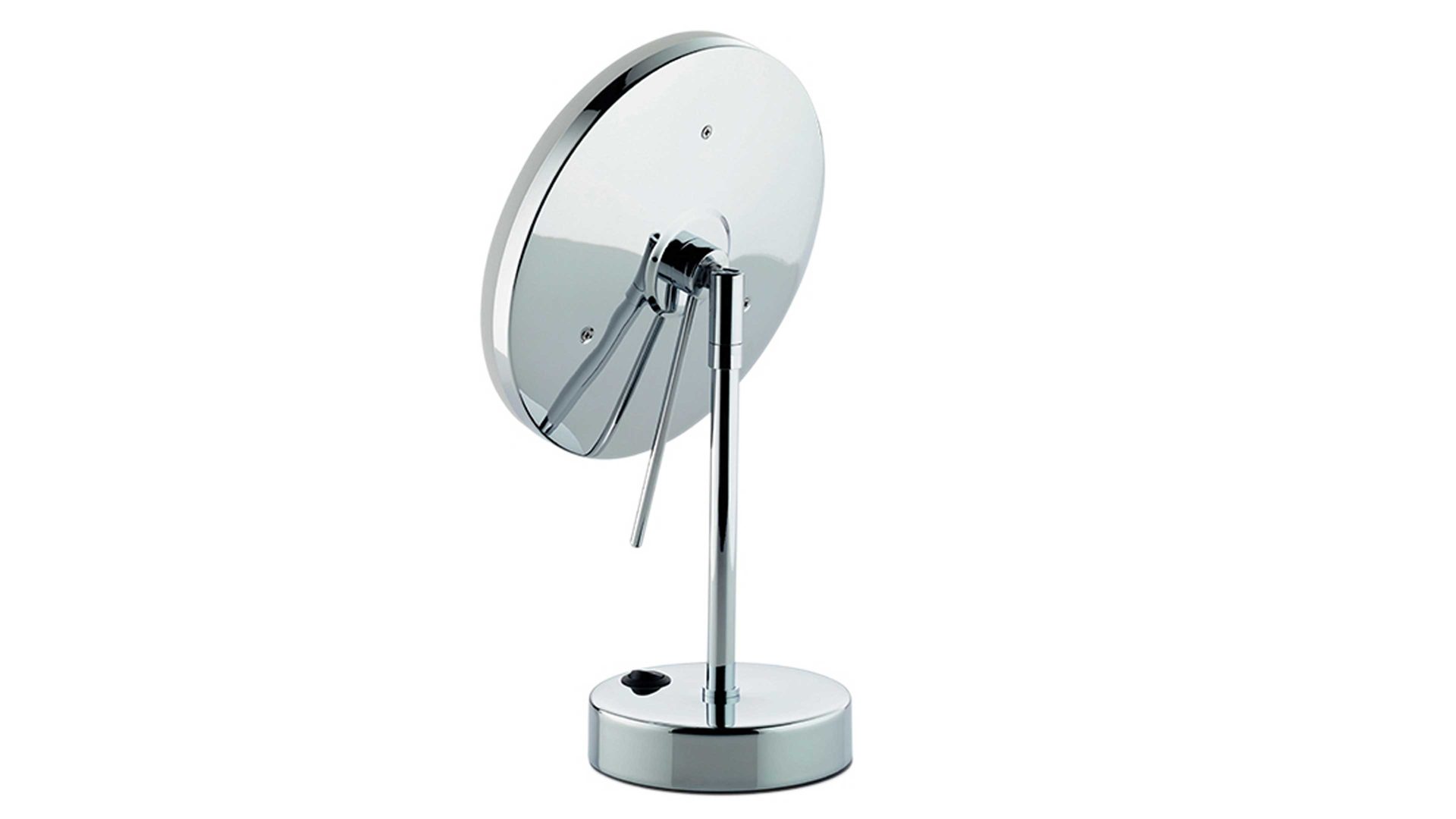 Kosmetikspiegel Kela | keck & lang aus Spiegel in Metallfarben kela Kosmetikspiegel Sabina silberfarbenes Metall – Höhe ca. 32 cm