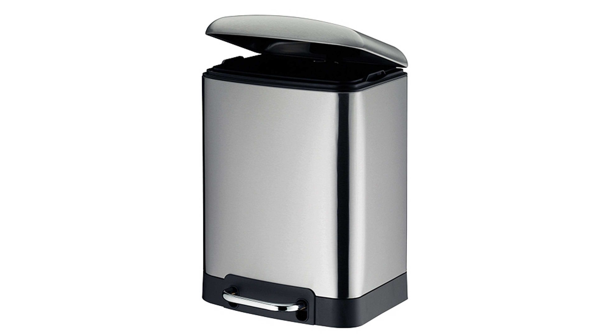 Kosmetikeimer Kela | keck & lang aus Metall in Metallfarben kela Treteimer Davino Edelstahl – ca. 12 Liter