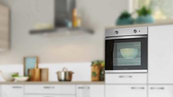 Einbauküche Nolte® küchen aus Holz in Weiß nolte® Einbauküche Lux mit privileg-Einbaugeräten Arcticweiß & Vulkaneiche – Stellfläche ca. 245 x 365 cm