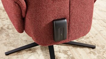 Akku Interliving aus Metall in Anthrazit Interliving Sessel Serie 4560 – Akku 092090Z anthrazitfarben