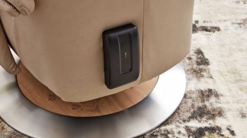 Akku Interliving aus Metall in Anthrazit Interliving Sessel Serie 4562 – Akku 0920 90Z Anthrazit