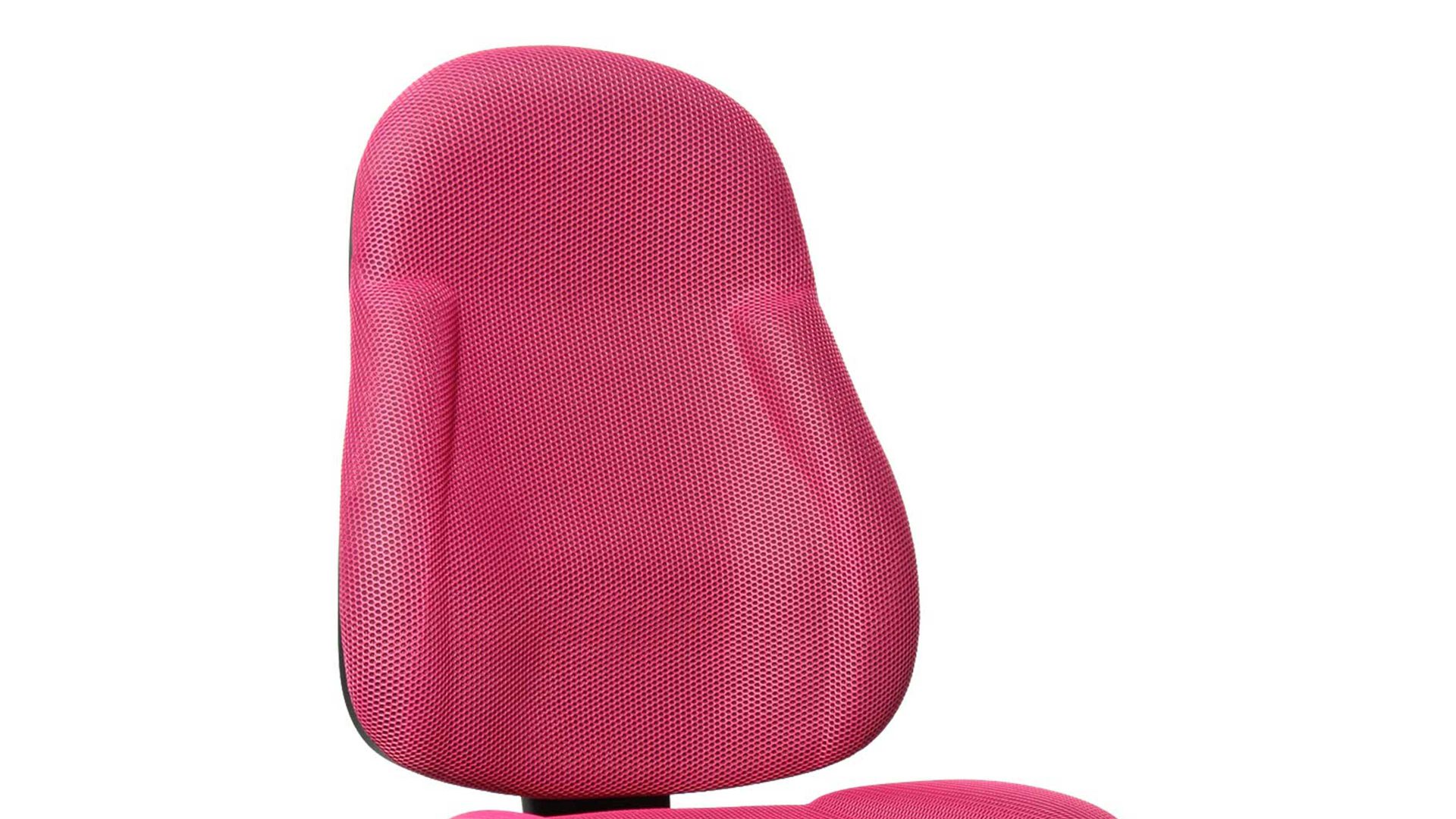 Drehstuhl OrthoSedis aus Stoff in Pink Bürodrehstuhl OrthoSedis 10 als Chefsessel pinker Bezug BB1 & verchromtes Drehkreuz