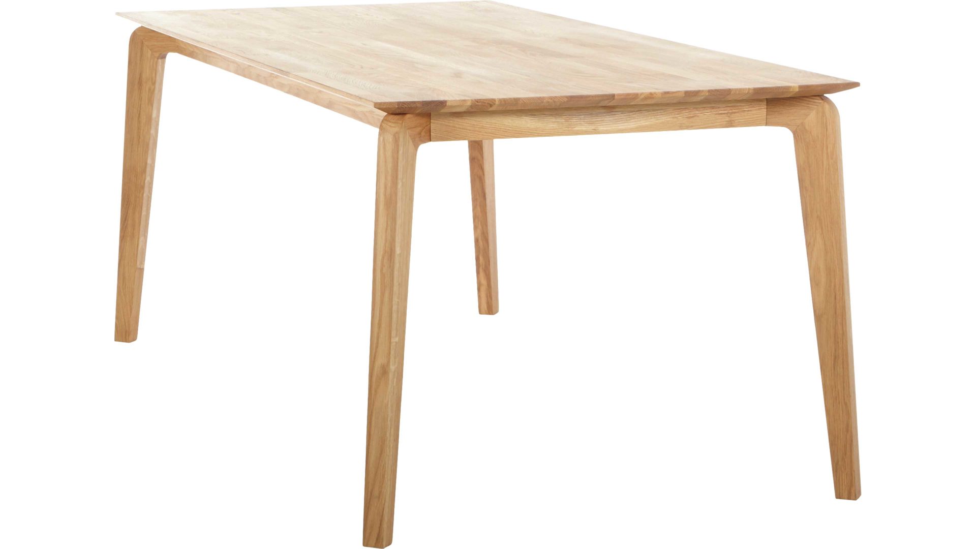 Esstisch Standard furniture factory aus Holz in Holzfarben Esstisch bzw. Massivholztisch aus Eichenholz als Esszimmermöbel geöltes Eichenholz, Platte B - ca. 180 x 90 cm