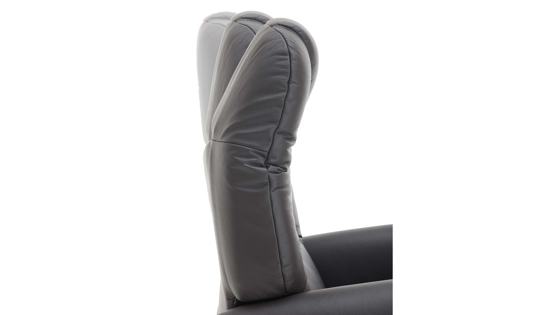 Relaxsessel Steinpol polsteria aus Leder in Dunkelbraun TV-Sessel Carlos moccafarbenes LongLife-Leder Punch – zwei Motoren & Aufstehhilfe