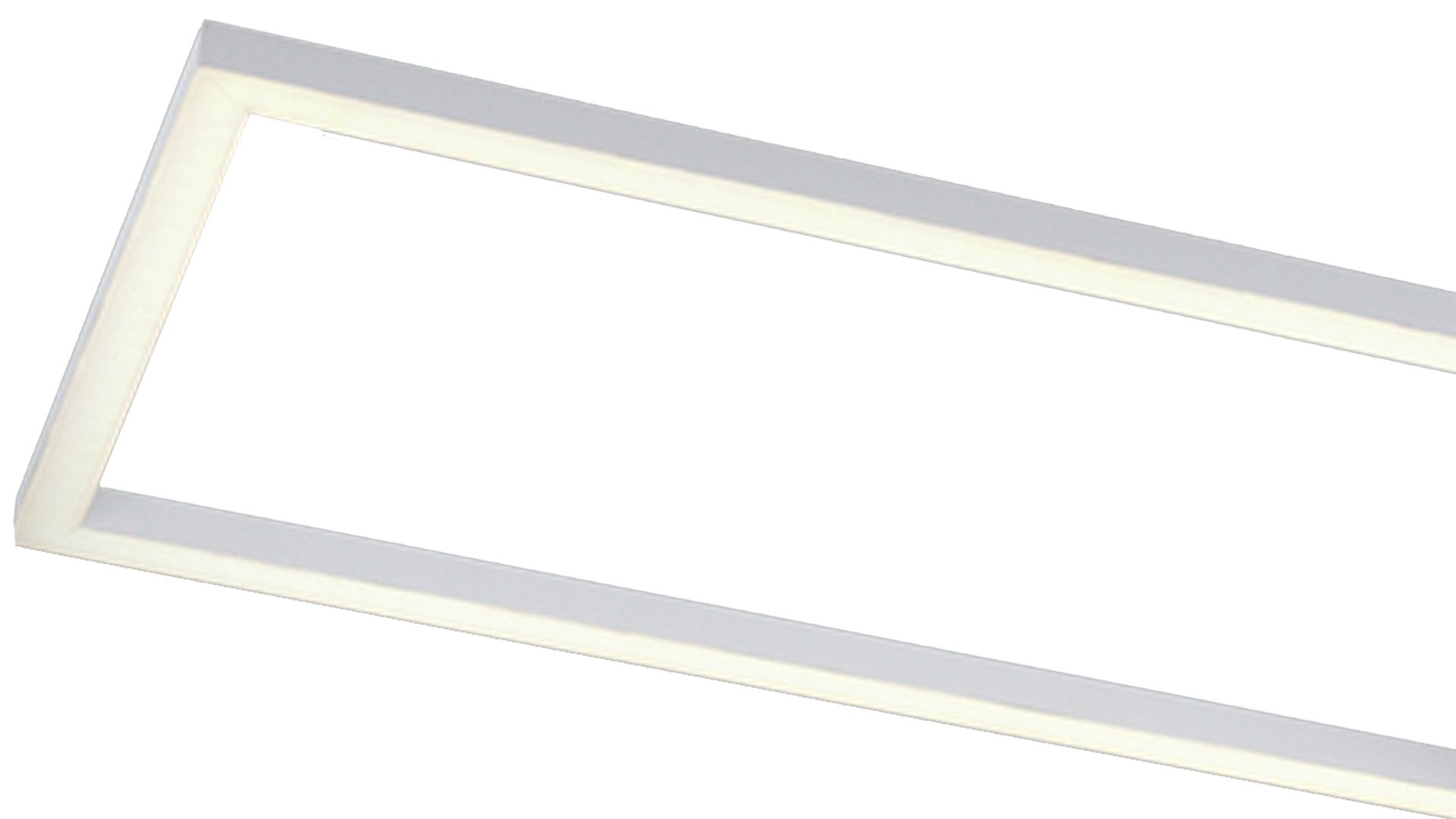 Deckenleuchte Trio lighting for you aus Metall in Weiß Trio Deckenleuchte Irvine weißes Metall – Länge ca. 105 cm