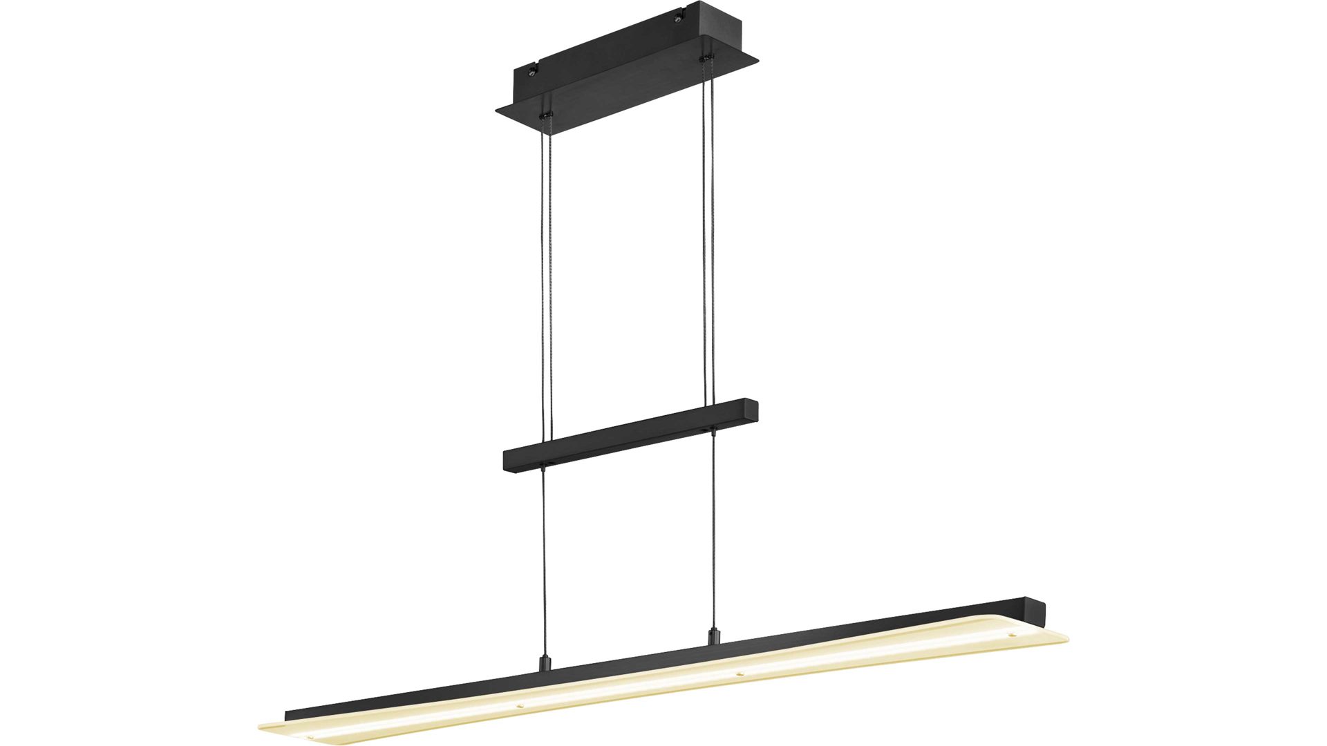 Pendelleuchte Reality leuchten aus Metall in Schwarz RL Pendelleuchte bzw. Hängelampe Smash schwarzes Metall - Länge ca. 100 cm