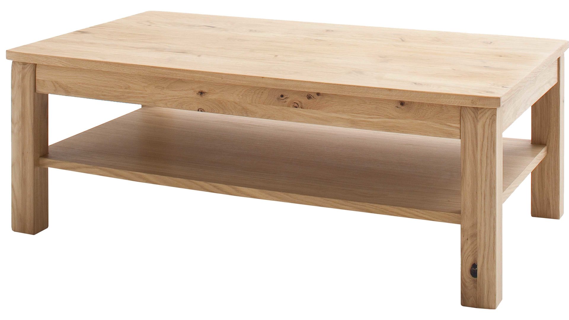 Couchtisch Mca furniture aus Holz in Holzfarben Wohnprogramm Santori - Couchtisch Eiche & Asteiche – ca. 117 x 85 cm