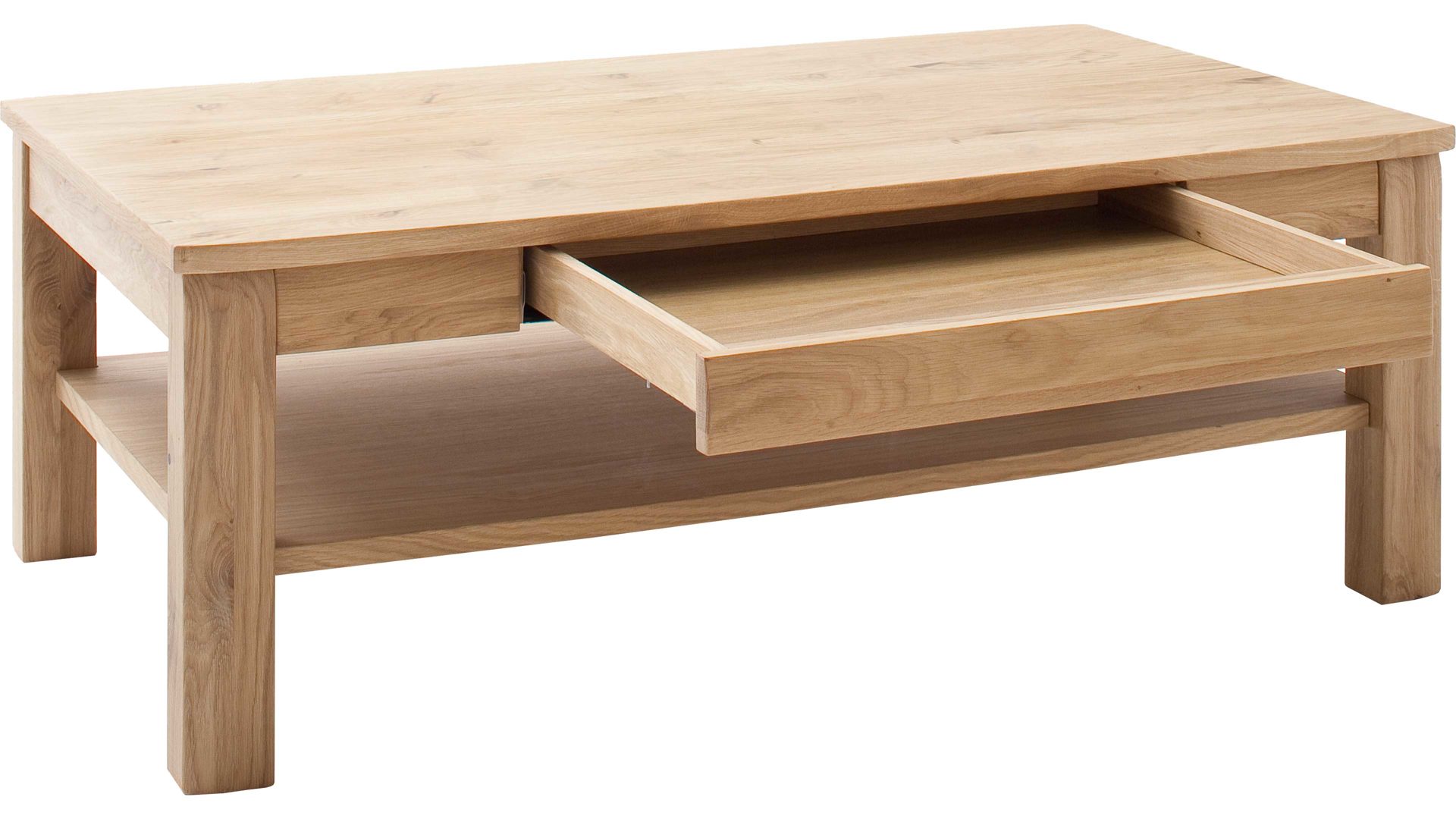 Couchtisch Mca furniture aus Holz in Holzfarben Wohnprogramm Santori - Couchtisch Eiche & Asteiche – ca. 117 x 85 cm
