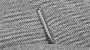 Relaxsessel COMFORT SMART aus Stoff in Hellgrau COMFORT SMART Viro - Relaxsessel mit Funktionen hellgrauer Bezug Simply Clean & schwarzer Sternfuß