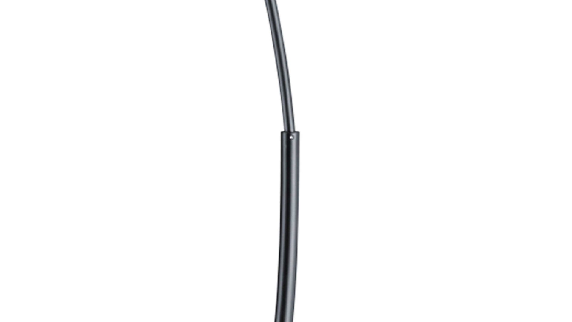 Stehleuchte Reality leuchten aus Metall in Schwarz RL Stehleuchte bzw. Stehlampe Recife mattschwarzes Metall – Höhe ca. 155 cm