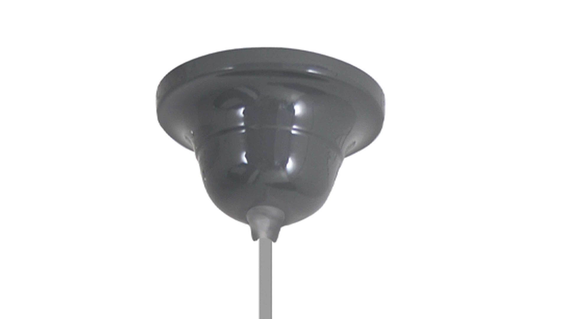 Pendelleuchte Näve aus Metall in Dunkelgrau näve Pendelleuchte dunkelgraues Metall - Durchmesser ca. 19 cm