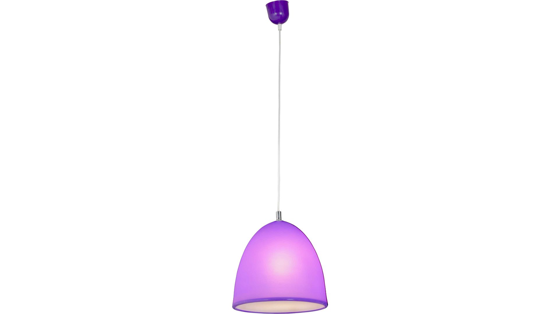 Pendelleuchte Näve aus Kunststoff in Lila näve Hängelampe Fancy lilafarbenes Silikon - Durchmesser ca. 25 cm