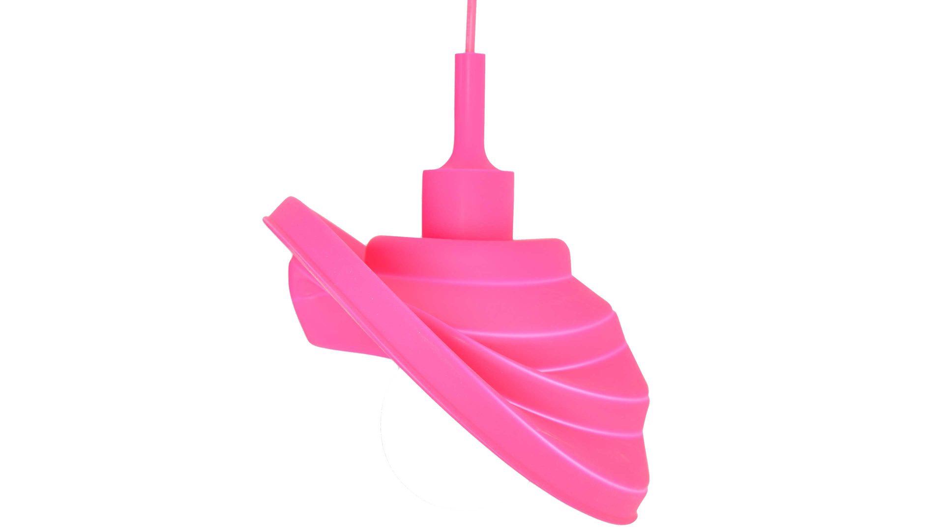 Pendelleuchte Näve aus Kunststoff in Pink näve Hängelampe Fancy Pink - Durchmesser ca. 24 cm