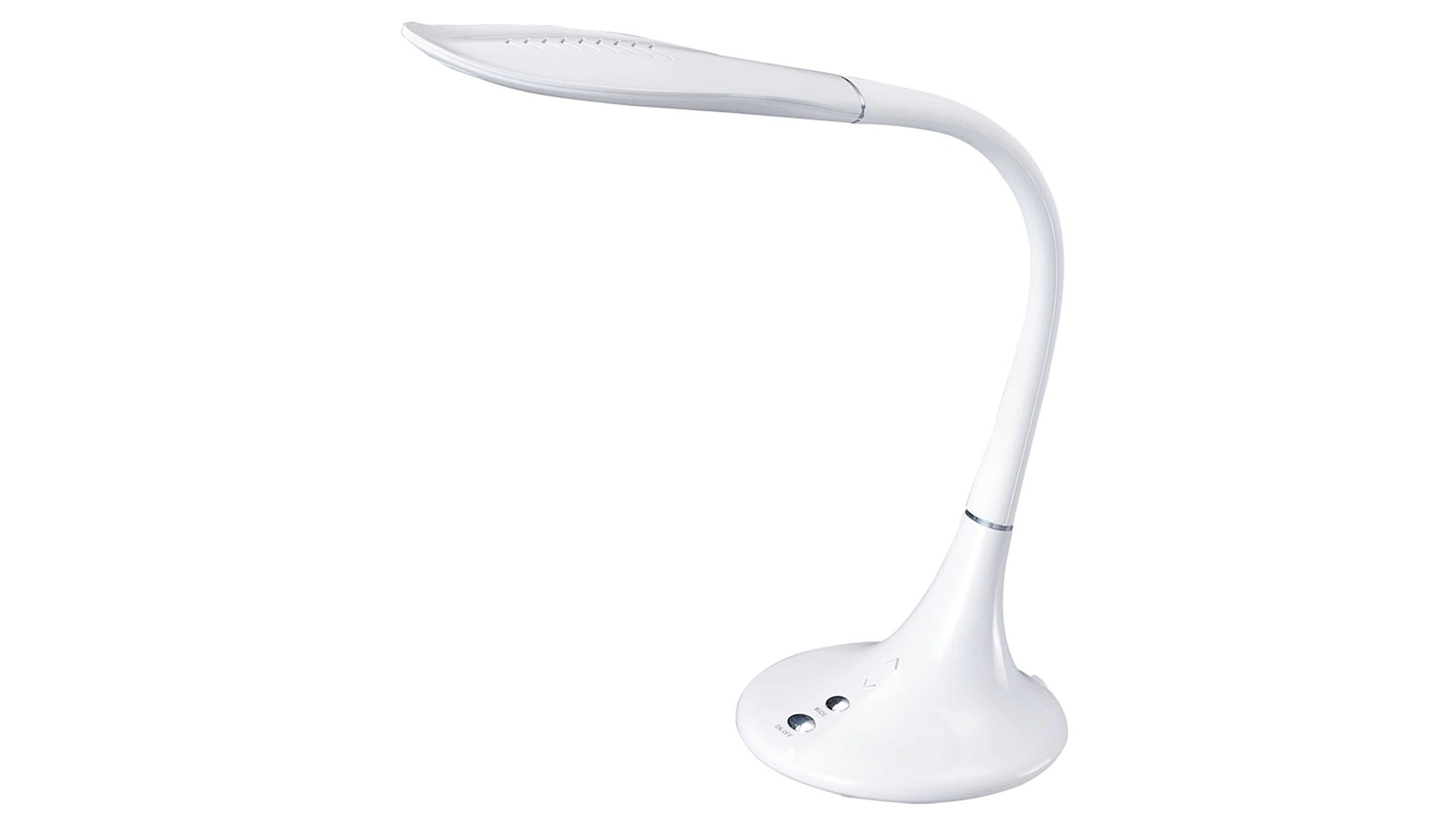 Schreibtischleuchte Globo lighting aus Kunststoff in Weiß GLOBO LED-Schreibtischleuchte Pattaya - LED-Schreibtischlampe weißer Kunststoff – Höhe ca. 70 cm