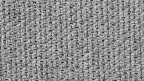 Polsterhocker COMFORT SMART aus Stoff in Hellgrau COMFORT SMART Anuk - Polsterhocker hellgrauer Bezug Simply Clean – ca. 92 x 67 cm