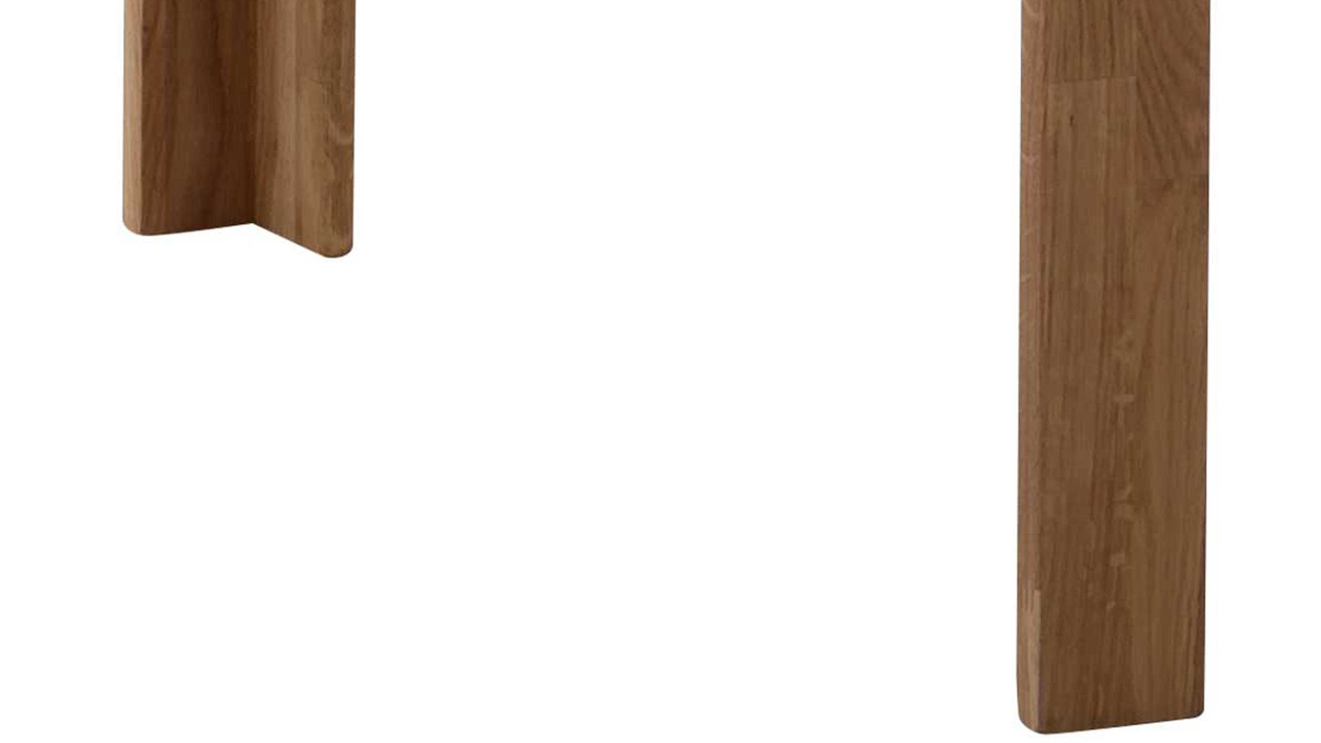 Esstisch Standard furniture factory aus Holz in Holzfarben Esszimmertisch Pedro als Massivholzmöbel geöltes Eichenholz - ca. 80 x 80 cm