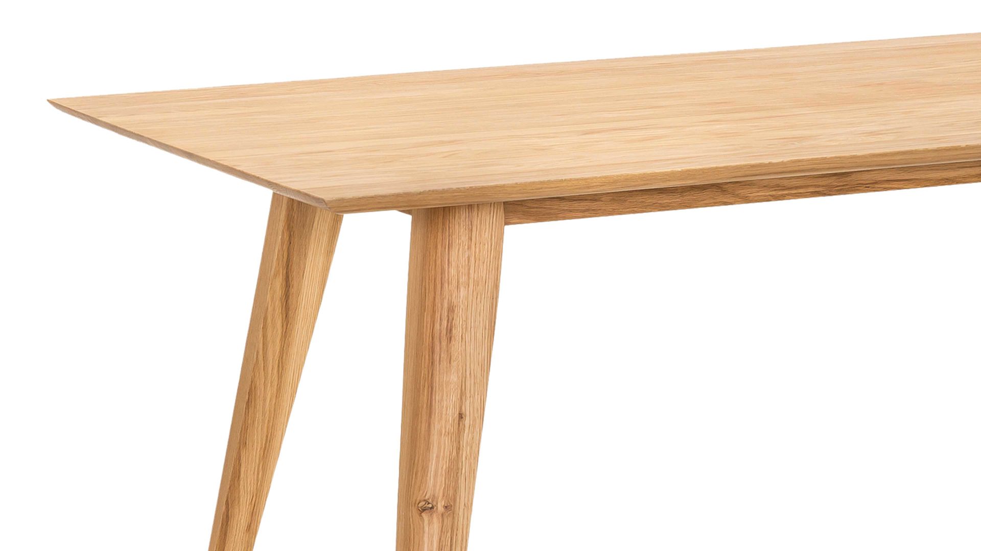 Esstisch Standard furniture factory aus Holz in Holzfarben Massivholzmöbel bzw. Esstisch Ottawa geölte Eiche – rechteckig, ca. 180 x 90 cm