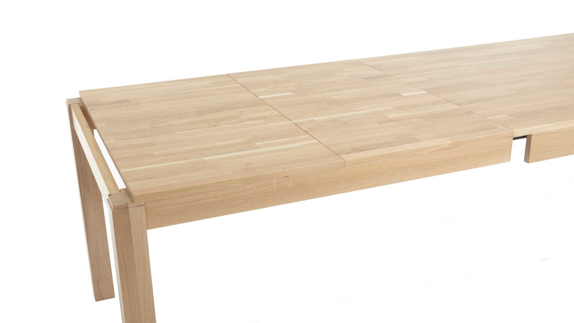 Auszugtisch Standard furniture factory aus Holz in Holzfarben Esszimmertisch bzw. Ausziehtisch Fano geölte Eiche - ca. 90 x 160-210 cm