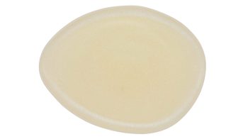 Platte Creatable aus Steinzeug in Beige CREATABLE Pietra – Gourmetplatte sandfarbenes Steinzeug – ca. 31 x 24 cm