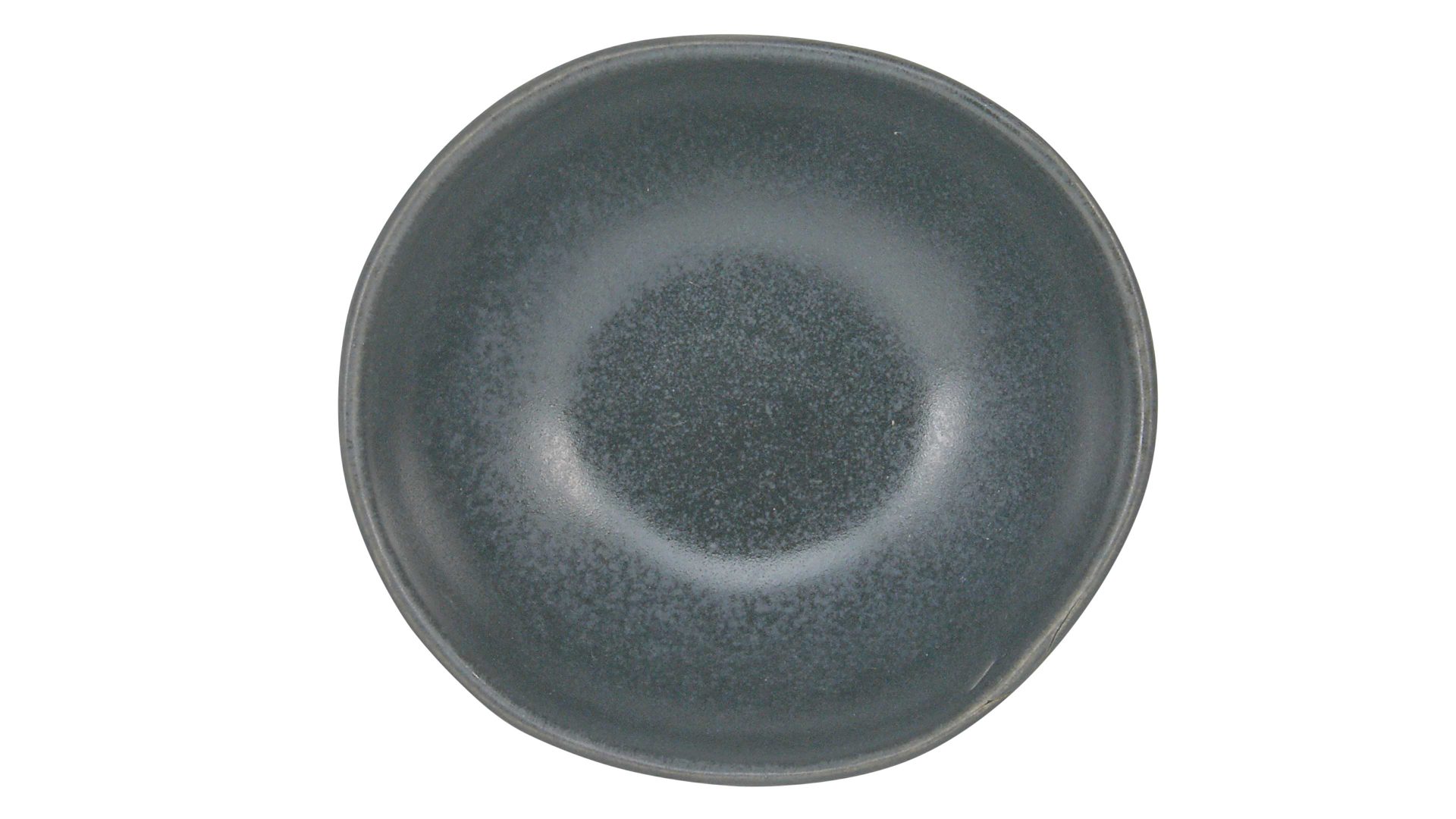 Suppenteller Creatable aus Steinzeug in Schwarz CREATABLE Pietra – Salat-, Suppen- & Pastateller schwarzes Steinzeug –  ca. 21 x 17 cm