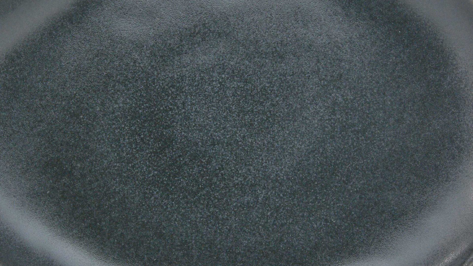 Kuchen- / Frühstücks- / Dessertteller Creatable aus Steinzeug in Schwarz CREATABLE Pietra – Dessertteller schwarzes Steinzeug – ca. 17 x 22 cm