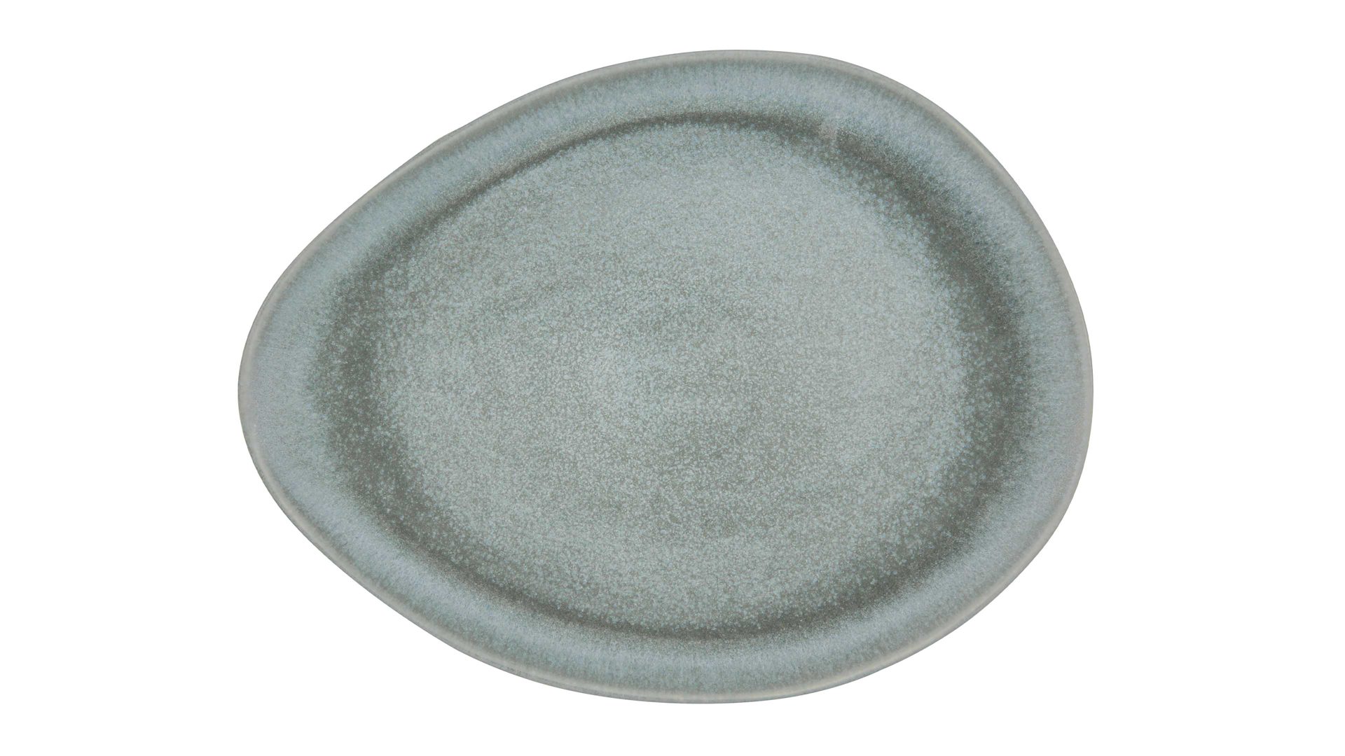 Platte Creatable aus Steinzeug in Dunkelgrau CREATABLE Pietra – Gourmetplatte graphitfarbenes Steinzeug – ca. 22 x 39 cm