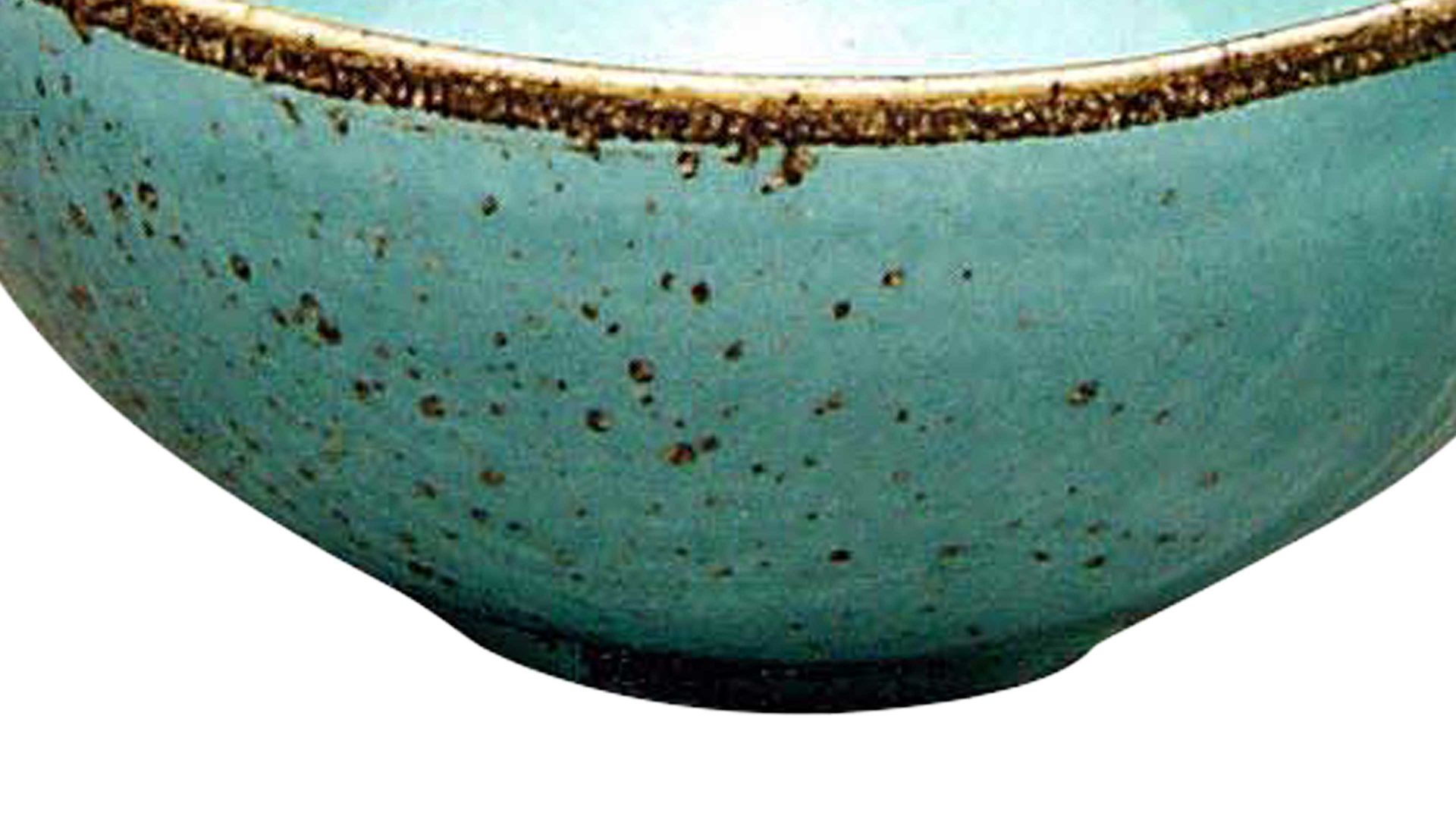 Schale Creatable aus Steinzeug in Blau CREATABLE Nature Collection – Dipschale wasserblaues Steinzeug – Durchmesser ca. 12 cm