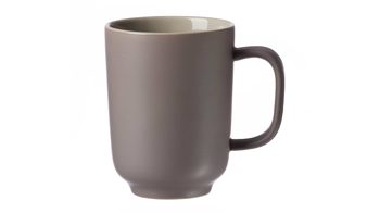 Kaffeebecher Ritzenhoff & breker aus Keramik in Grau Ritzenhoff & Breker Kaffeebecher Jasper taupefarbenes Steinzeug - vierteilig, ca. 320 ml Fassungsvermögen