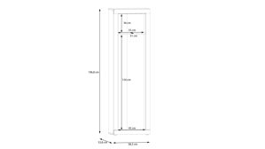 Garderoben-Set Forte® aus Holz in Weiß Garderobenprogramm Baccio - Garderoben-Set Weiß & Artisan Eiche – vierteilig, Breite ca. 206 cm