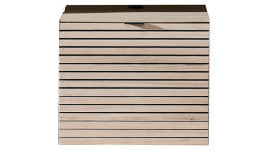 Wohnwand Innostyle aus Holz in Hellbraun Wohnzimmer Serie Ina - Wohnwand Kaschmir & Riva Eiche - fünfteilig