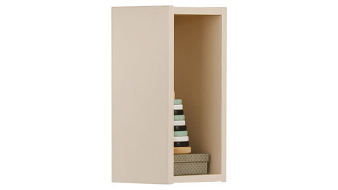 Wandregal Paidi aus Holz in Beige PAIDI Eefje – Wandbox Cashmere-Beige - ca. 40 x 19 cm
