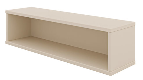 Wandregal Paidi aus Holz in Beige PAIDI Babyzimmer Mila & Ben – Wandbox Cashmere-Beige - ca. 70 x 19 cm