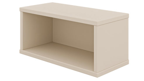 Wandregal Paidi aus Holz in Beige PAIDI Babyzimmer Mila & Ben – Wandbox Cashmere-Beige - ca. 40 x 19 cm