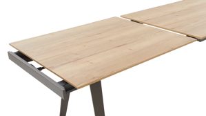 Funktion Venjakob aus Holz in Holzfarben VENJAKOB Ausziehtisch V37 - Klappeinlage goldbraune Halifax Eiche