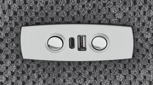 Ecksofa KAWOO aus Stoff in Grau KAWOO Polsterprogramm Exit - Funktions-Ecksofa grauer Velourbezug Onega 07 - Stellfläche ca. 198 x 314 cm