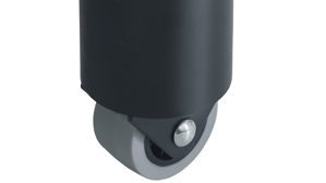 Ecksofa KAWOO aus Stoff in Hellgrau KAWOO Polsterprogramm Nil - Funktions-Ecksofa hellgrauer Chenillebezug Aragon 90 - Stellfläche ca. 277 x 203 cm