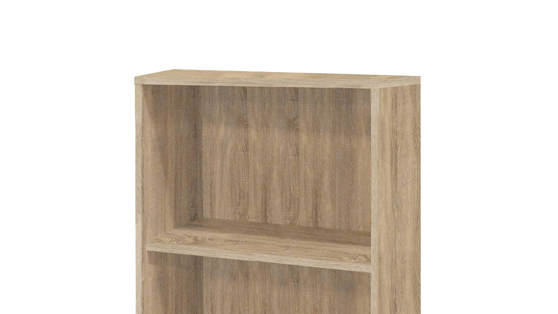 Regal Mäusbacher aus Holz in Holzfarben Aktenregal Mister Office Eiche sägerau – ca. 81 x 145 cm