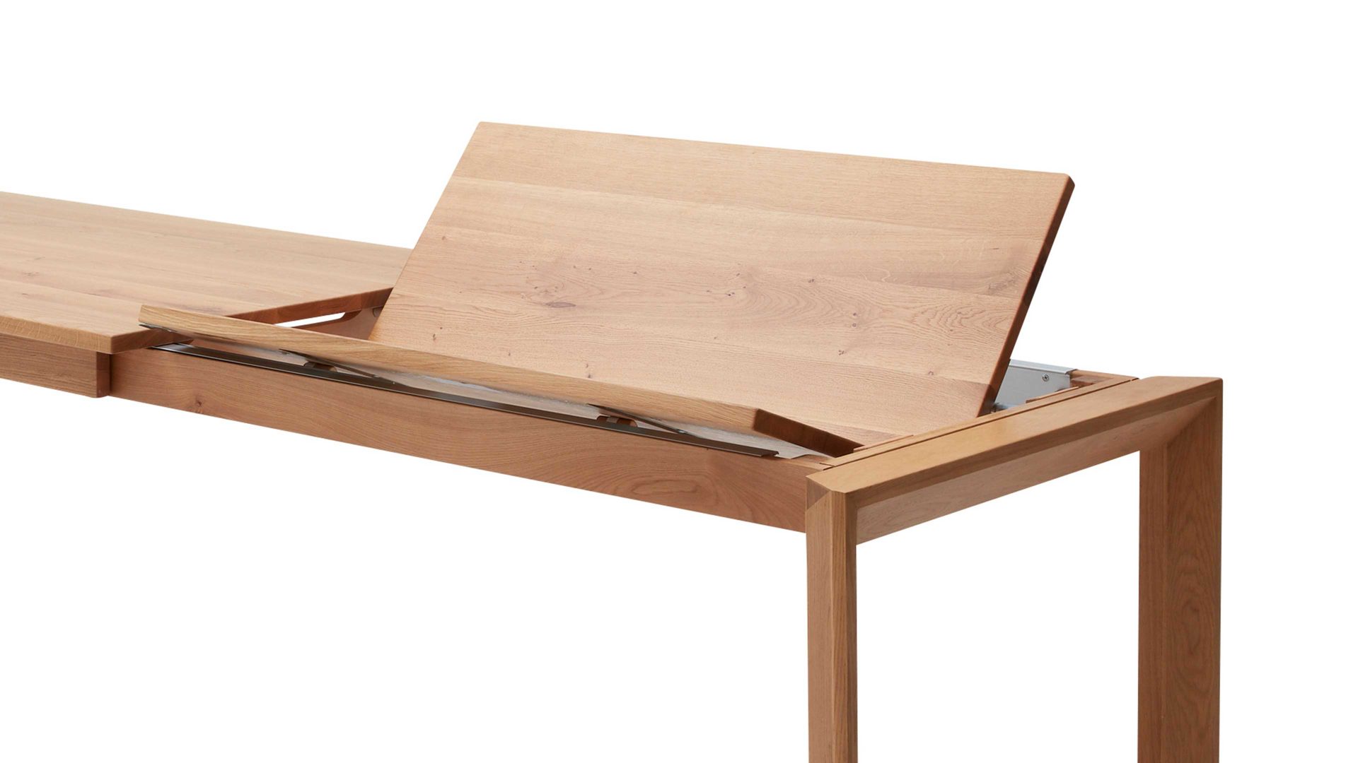 Auszugtisch Interliving aus Holz in Holzfarben Interliving Esszimmer Serie 5102 – Auszugtisch V203 Charakter-Eiche – ca. 180-280 x 90 cm