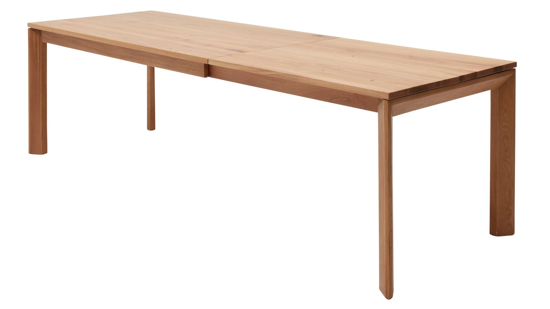 Auszugtisch Interliving aus Holz in Holzfarben Interliving Esszimmer Serie 5102 – Auszugtisch V203 Charakter-Eiche – ca. 160-260 x 90 cm