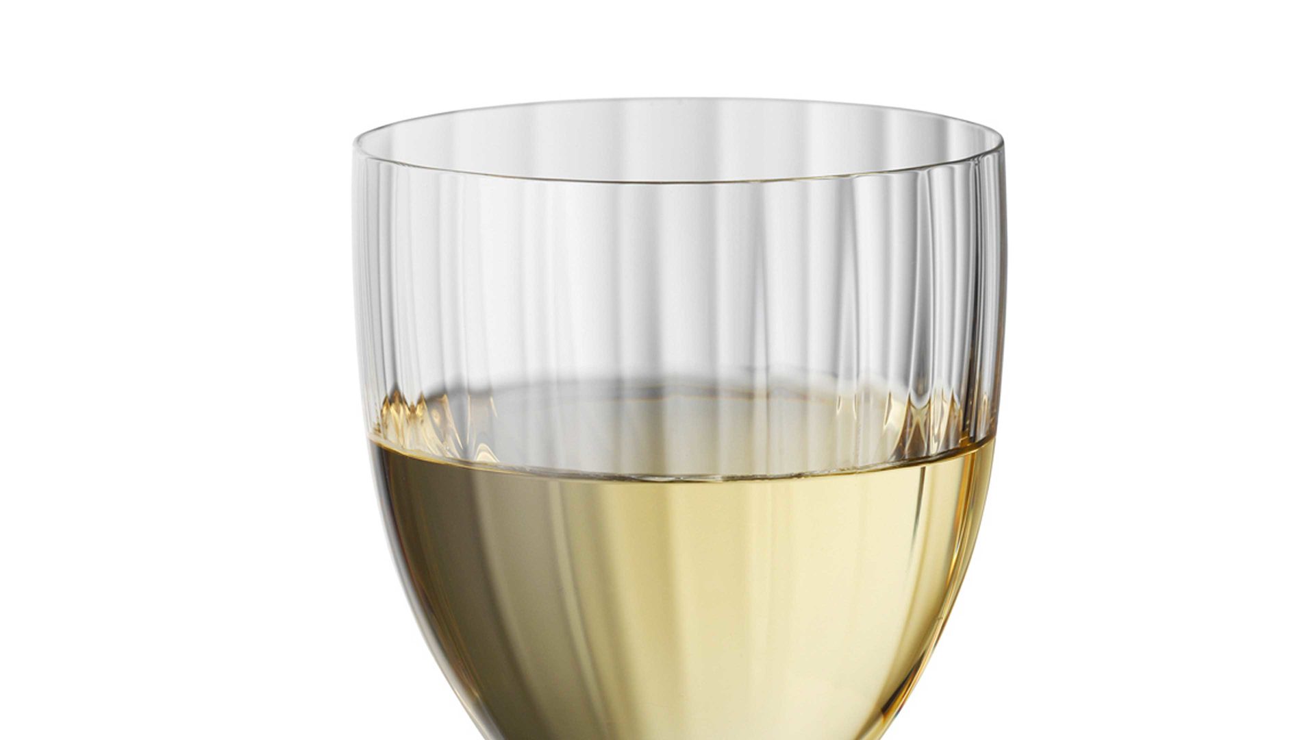 Weißweinglas Bohemia cristal aus Glas in Transparent BOHEMIA Cristal Weißweinglas Georgia Kristallglas - ca. 240 ml