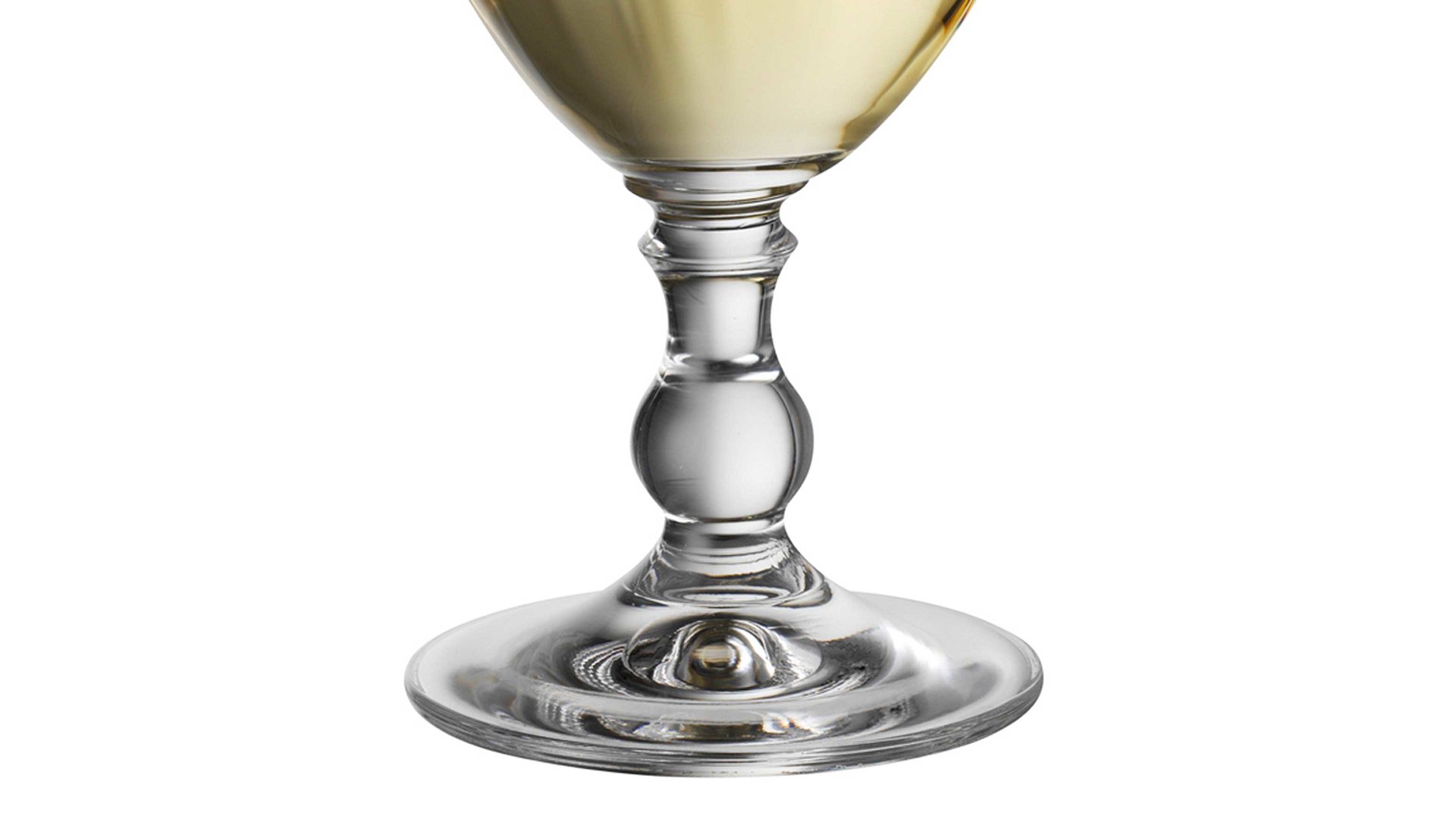 Weißweinglas Bohemia cristal aus Glas in Transparent BOHEMIA Cristal Weißweinglas Georgia Kristallglas - ca. 240 ml